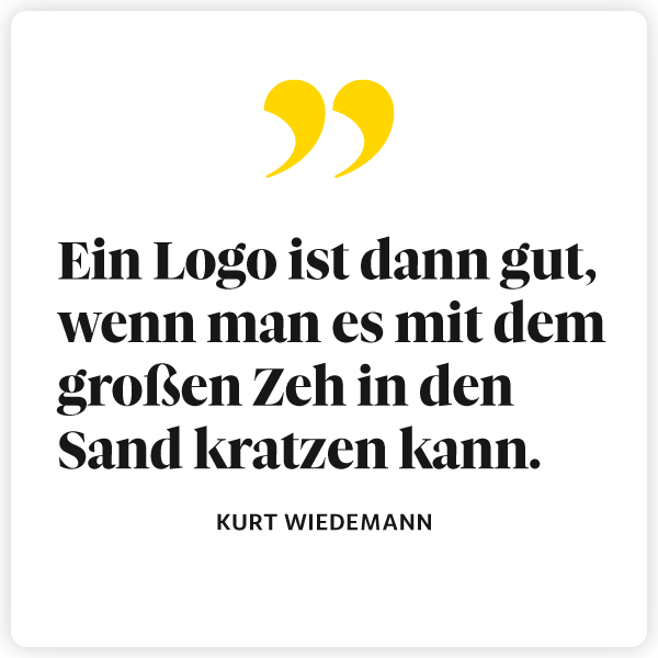 Zitat Kurt Wiedemann