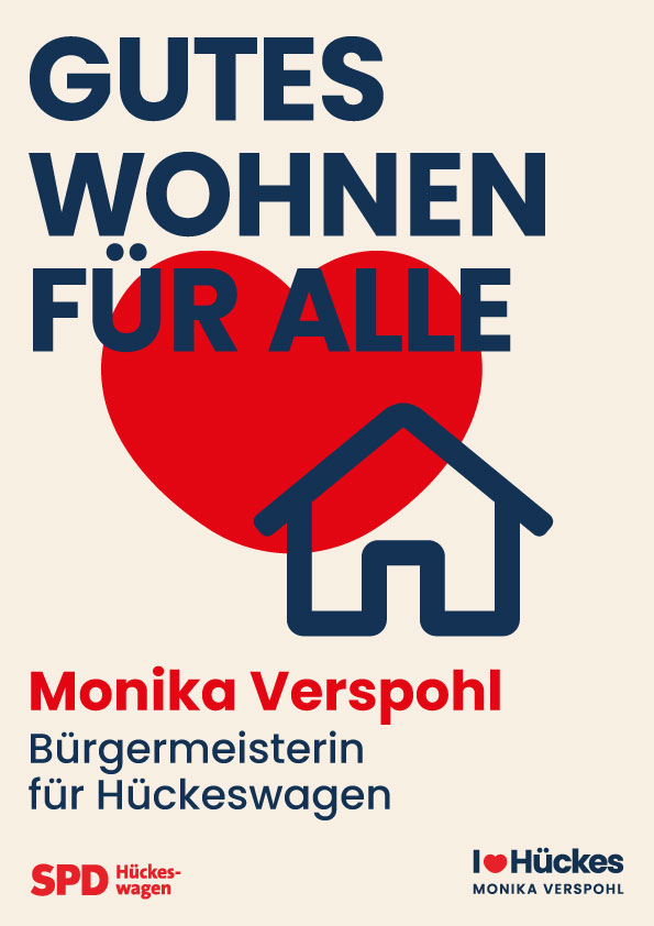 08_wahlziel-buergermeisterkandidatin Ein Wahlplakat mit dem Titel: Gutes Wohnen für alle