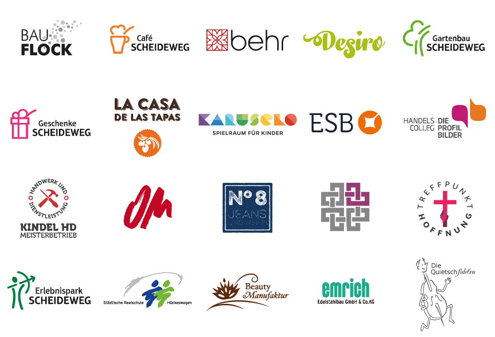 Logodesign-Beispiele von Reutergrafik