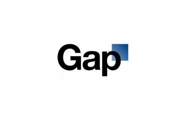Beispiel vom Redesign des GAP Logos