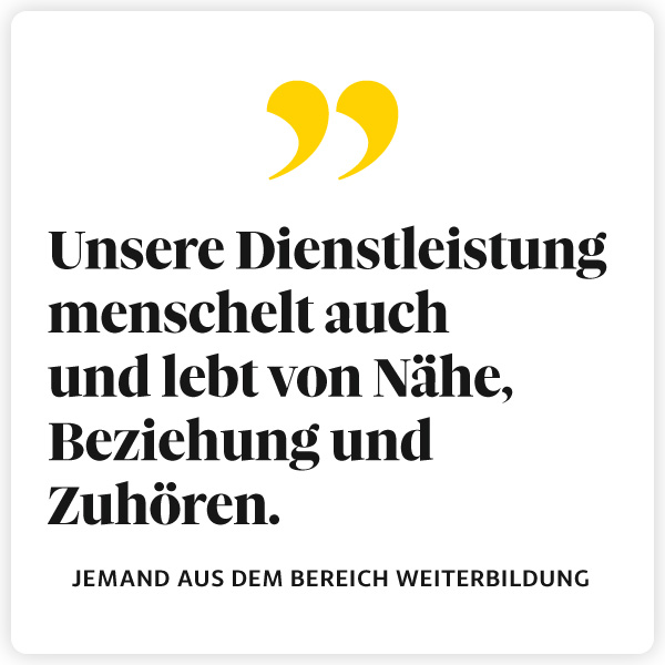 Zitat aus meiner Umfrage: Warum sich jemand f&uuml;r einen Designer entschieden hat